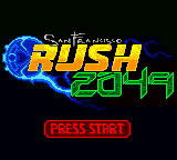 Обложка игры San Francisco Rush 2049 ( - gbc)