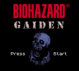 Игра Biohazard Gaiden (GameBoy Color - gbc)
