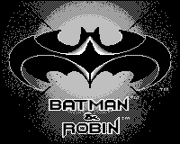 Игра Batman & Robin (Game.Com - gcom)