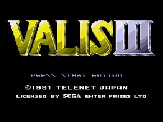 Обложка игры Valis III ( - gen)
