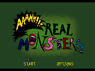 Обложка игры AAAHH!!! Real Monsters ( - gen)