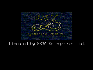 Обложка игры Ys III - Wanderers from Ys ( - gen)