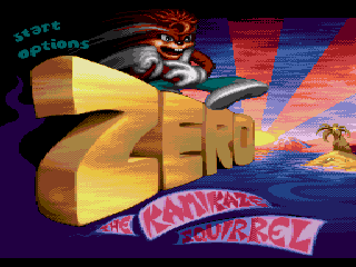 Обложка игры Zero the Kamikaze Squirrel ( - gen)