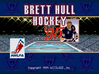 Обложка игры Brett Hull Hockey '95