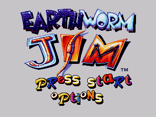 Обложка игры Earthworm Jim ( - gen)