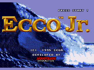 Обложка игры ECCO Jr. ( - gen)