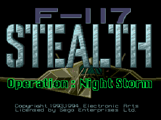 Обложка игры F-117 Stealth - Operation Night Storm ( - gen)