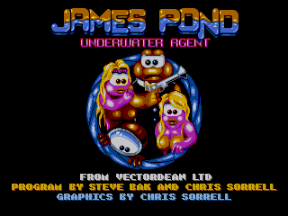 Обложка игры James Pond - Underwater Agent ( - gen)