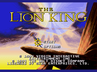 Игра Lion King, The (Sega Mega Drive - gen)