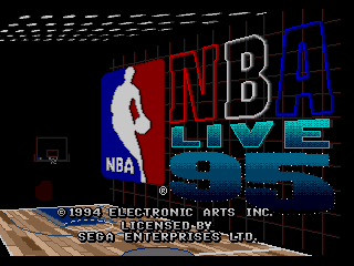 Обложка игры NBA Live 95 ( - gen)