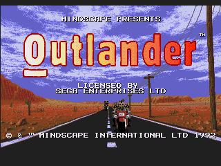 Обложка игры Outlander ( - gen)
