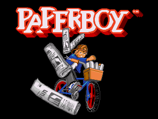 Обложка игры Paperboy ( - gen)