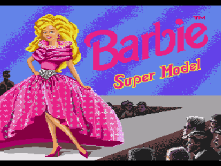 Обложка игры Barbie Super Model
