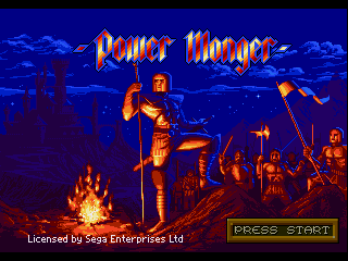 Игра Power Monger (Sega Mega Drive - gen)