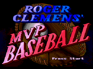 Обложка игры Roger Clemens' MVP Baseball
