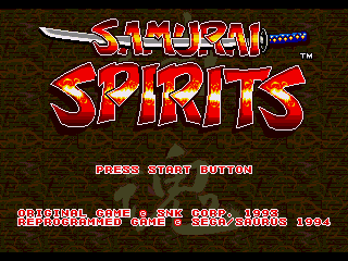 Обложка игры Samurai Spirits ( - gen)