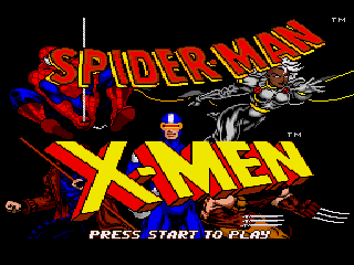 Обложка игры Spider-Man and X-Men - Arcade's Revenge