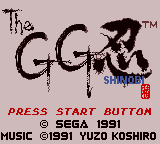 Игра GG Shinobi (Game Gear - gg)