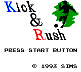 Обложка игры Kick & Rush ( - gg)