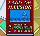 Обложка игры Land of Illusion Starring Mickey Mouse ( - gg)