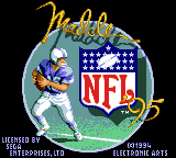 Обложка игры Madden NFL ’95 ( - gg)