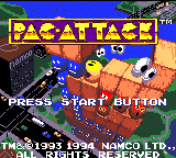 Обложка игры Pac-Attack