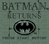 Обложка игры Batman Returns ( - gg)