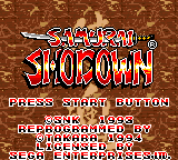 Обложка игры Samurai Shodown ( - gg)
