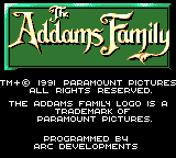 Обложка игры Addams Family, The ( - gg)