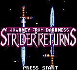 Обложка игры Strider Returns