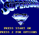 Игра Superman (Game Gear - gg)
