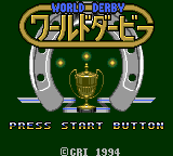 Игра World Derby (Game Gear - gg)