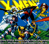 Обложка игры X-Men ( - gg)