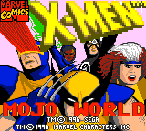 Обложка игры X-Men - Mojo World