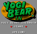 Обложка игры Yogi Bear in Yogi Bear’s Goldrush (Prototype) ( - gg)