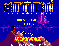 Обложка игры Castle of Illusion Starring Mickey Mouse ( - gg)