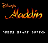 Обложка игры Aladdin