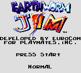 Обложка игры Earthworm Jim ( - gg)