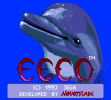 Обложка игры Ecco the Dolphin ( - gg)