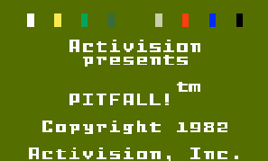 Обложка игры Pitfall! ( - intv)