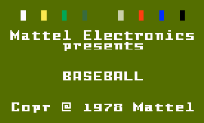 Обложка игры Baseball ( - intv)