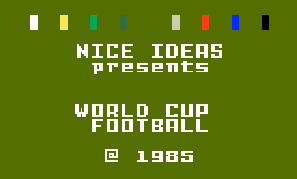 Игра World Cup Football (Intellivision - intv)