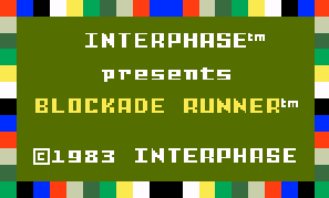 Обложка игры Blockade Runner ( - intv)