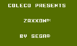Обложка игры Zaxxon ( - intv)