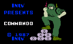Обложка игры Commando ( - intv)