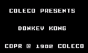 Обложка игры Donkey Kong ( - intv)