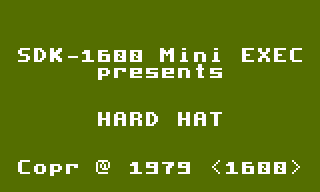 Обложка игры Hard Hat ( - intv)