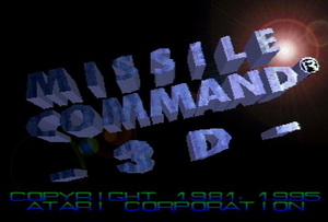 Обложка игры Missile Command 3D