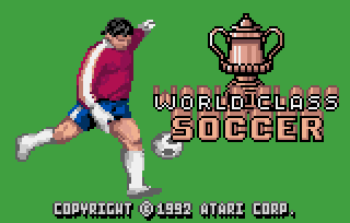 Игра World Class Soccer (Atari Lynx - lynx)