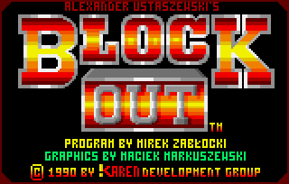 Обложка игры Block Out ( - lynx)
